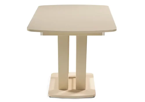 Стеклянный стол Келтик кремовый 460400 Woodville столешница кремовая из стекло фото 5