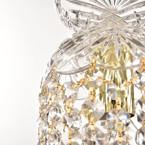 Светильник подвесной 14781P/13 G Bohemia Ivele Crystal прозрачный 1 лампа, основание золотое в стиле классический sp фото 3