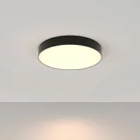 Светильник потолочный LED Zon C032CL-L48B3K Maytoni белый 1 лампа, основание чёрное в стиле современный хай-тек 
