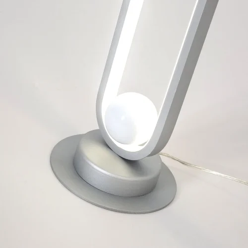 Настольная лампа LED Altus 4222-1T F-promo матовая серебро 1 лампа, основание матовое серебро металл в стиле современный  фото 5