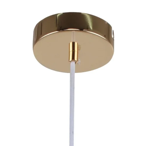 Светильник подвесной Sheen 2758-1P F-promo белый 1 лампа, основание золотое в стиле минимализм  фото 2