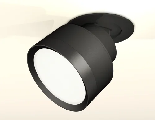 Светильник точечный XM8102500 Ambrella light чёрный 1 лампа, основание чёрное в стиле хай-тек  фото 2