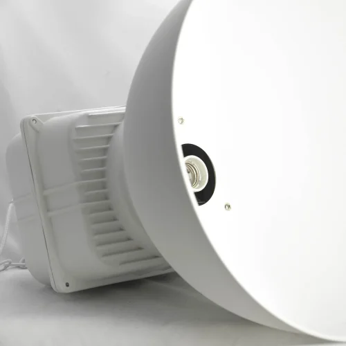 Светильник подвесной лофт Monsey GRLSP-9827 Lussole белый 1 лампа, основание белое в стиле лофт  фото 3