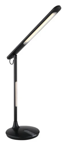 Настольная лампа LED Dally 58426B Globo чёрная 1 лампа, основание чёрное полимер в стиле минимализм современный 
