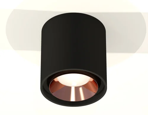 Светильник накладной Techno spot XS7723005 Ambrella light чёрный 1 лампа, основание чёрное в стиле хай-тек современный круглый фото 3