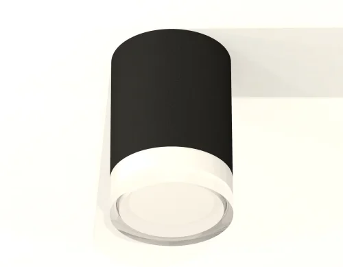 Светильник накладной Techno spot XS7422023 Ambrella light чёрный 1 лампа, основание чёрное в стиле современный хай-тек круглый фото 3