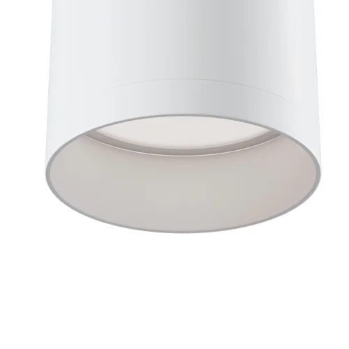 Светильник накладной Alfa C010CL-01W Maytoni белый 1 лампа, основание белое в стиле современный круглый фото 3