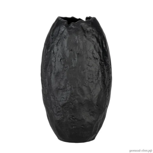 Ваза декоративная Vohemar 421289 Eglo, цвет - черный, материал - алюминий, купить с доставкой по Москве и России.