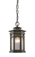 Подвесной светильник Guards 1458-1P Favourite уличный IP44 коричневый 1 лампа, плафон коричневый в стиле кантри классический E27