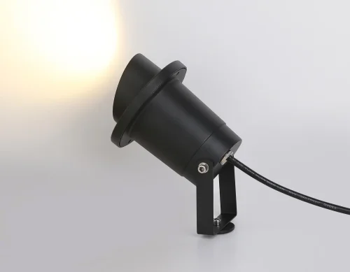 Прожектор ST6339 Ambrella light уличный IP65 чёрный 1 лампа, плафон чёрный в стиле хай-тек современный GU10 фото 4
