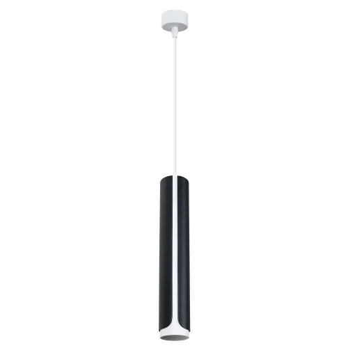 Светильник подвесной Pino A7377SP-1BK Arte Lamp чёрный 1 лампа, основание чёрное в стиле современный трубочки