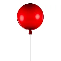 Светильник потолочный Balloon 5055C/M red LOFT IT красный 1 лампа, основание  в стиле современный шар
