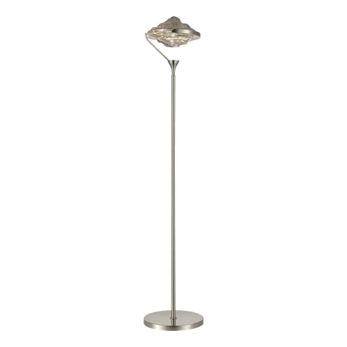 Торшер LED Amara SL6115.105.01 ST-Luce  серый 1 лампа, основание никель в стиле современный
