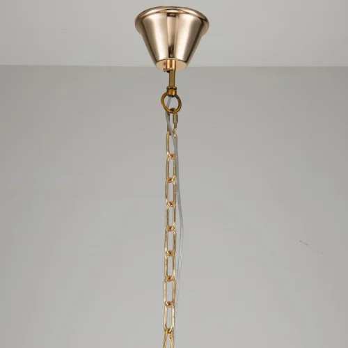 Люстра подвесная Medea 2696-8P Favourite прозрачная на 8 ламп, основание золотое в стиле современный  фото 3