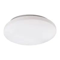 Светильник потолочный LED с пультом Zero Smart 5947 Mantra белый 1 лампа, основание серебряное в стиле современный хай-тек с пультом