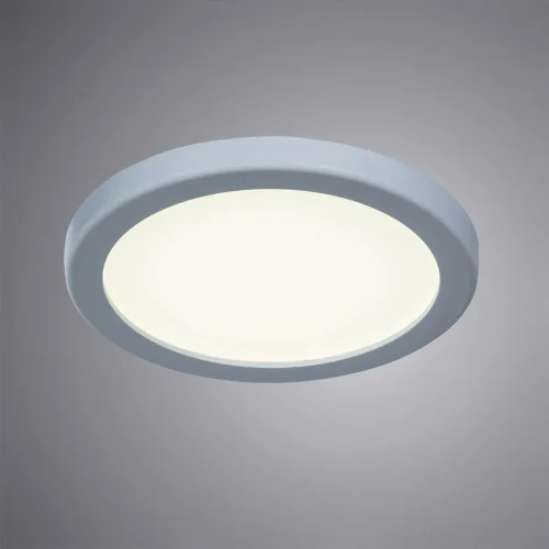 Светильник точечный LED Mesura A7977PL-1WH Arte Lamp белый 1 лампа, основание белое в стиле современный  фото 2