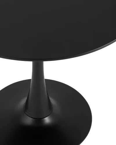 Стол Tulip, 80х80, черный УТ000036057 Stool Group столешница чёрная из мдф фото 4