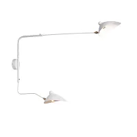 Бра Spruzzo SL305.501.02 ST-Luce белый 2 лампы, основание белое в стиле лофт 