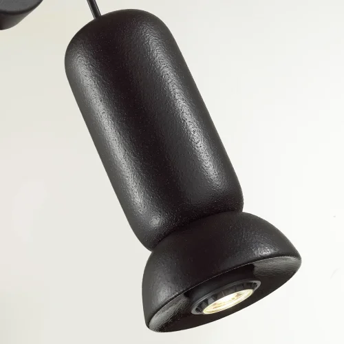 Бра Kerama 5054/1WD Odeon Light чёрный на 1 лампа, основание чёрное в стиле современный  фото 5