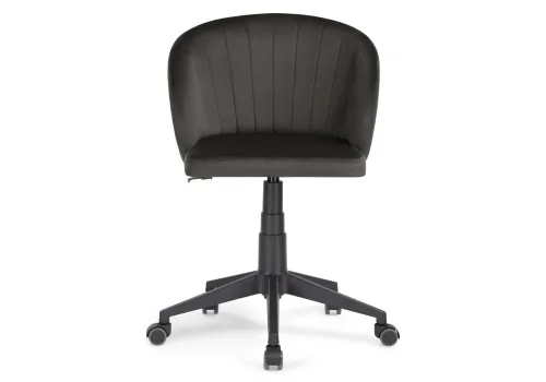 Компьютерное кресло Пард графитовый 464230 Woodville, графит/велюр, ножки/пластик/чёрный, размеры - *870***590*600 фото 3