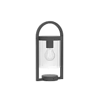 Ландшафтный светильник Maya 6550 Mantra уличный IP54 чёрный 1 лампа, плафон прозрачный в стиле современный E27