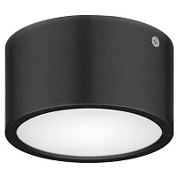 Светильник накладной LED Zolla Cyl 380174 Lightstar чёрный 1 лампа, основание чёрное в стиле современный круглый