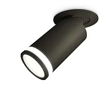 Светильник точечный XM6323221 Ambrella light белый 1 лампа, основание чёрное в стиле хай-тек 