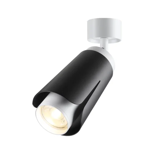 Светильник накладной Tulip 370828 Novotech чёрный 1 лампа, основание белое в стиле современный круглый фото 4