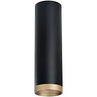 Светильник накладной Rullo R6497490 Lightstar чёрный 1 лампа, основание чёрное в стиле современный круглый