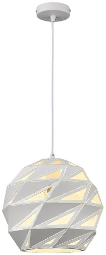 Светильник подвесной Decimo WE266.01.006 Wertmark белый 1 лампа, основание белое в стиле современный 