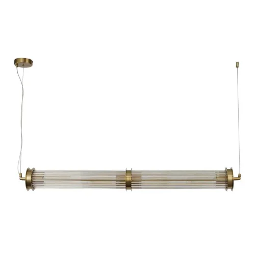 Светильник подвесной Trompa 4092-4P Favourite прозрачный 4 лампы, основание латунь в стиле современный  фото 4