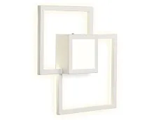 Бра LED Line Metallic FL415 Ambrella light белый 1 лампа, основание белое в стиле хай-тек современный квадраты
