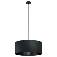 Светильник подвесной Maserlo 99043 Eglo чёрный 1 лампа, основание чёрное в стиле современный 