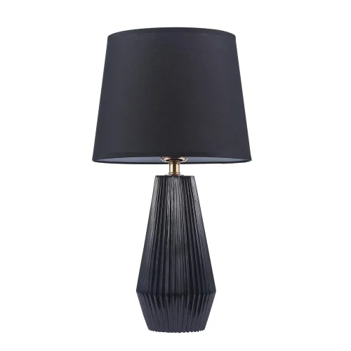 Настольная лампа Calvin Table Z181-TL-01-B Maytoni чёрная 1 лампа, основание чёрное металл в стиле современный 