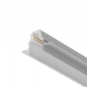 Шинопровод трек встраиваемый 1м Magnetic track system Gravity TRX010-421W Maytoni белый в стиле современный для светильников серии Magnetic track system Gravity шинопровод встраиваемый gravity магнитная магнитный