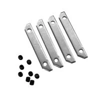 Прямой соединитель комплект (4 соединителя+16 винтов) Skyline 220 ST001.169.00.1 ST-Luce серебряный в стиле для светильников серии Skyline 220 умное освещение st-luce