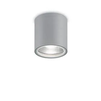 Потолочный светильник уличный GUN PL1 GRIGIO Ideal Lux уличный IP44 серый на 1 лампу, плафон серый в стиле современный GU10 Потолочный светильник уличный GUN PL1 GRIGIO Ideal Lux уличный IP44 серый на 1 лампу, плафон серый в стиле современный GU10