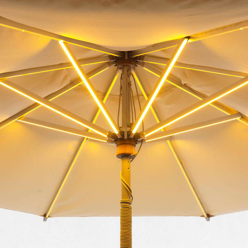 Уличное освещение, светодиодный зонт