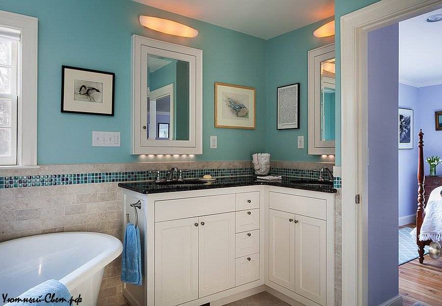 Дизайн ванной комнаты. 30 идей.