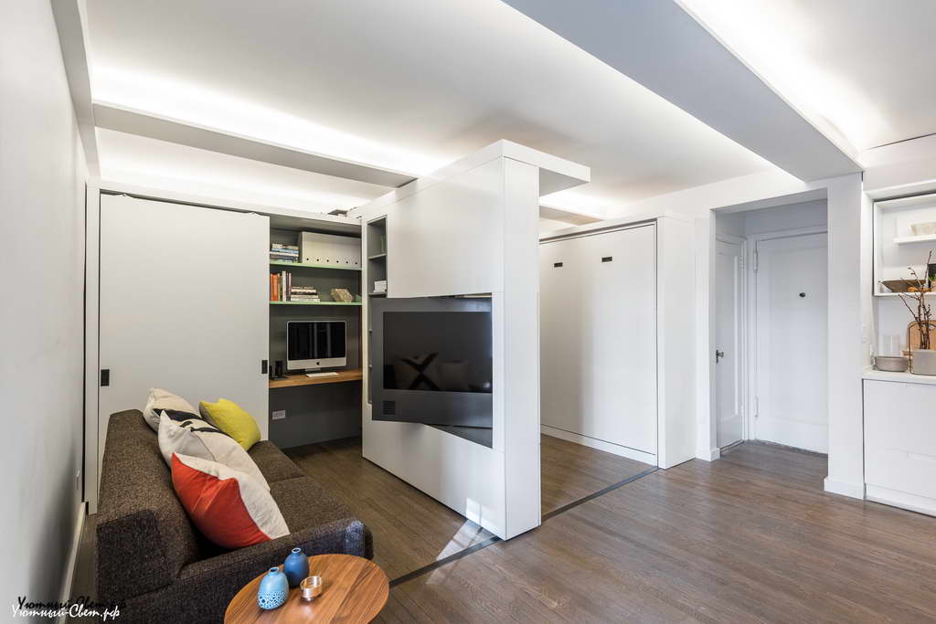 Удачный дизайн маленькой квартиры
