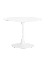 Стол Tulip, 100х100, белый УТ000004233 Stool Group столешница белая из мдф
