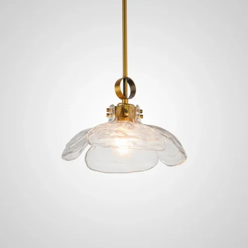 Светильник подвесной FLEUR C Прозрачный 179614-26 ImperiumLoft прозрачный 1 лампа, основание золотое в стиле современный лофт 