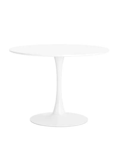 Стол Tulip, 100х100, белый УТ000004233 Stool Group столешница белая из мдф