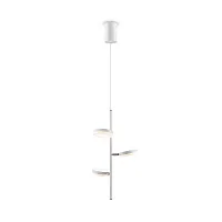 Светильник подвесной LED Fad MOD070PL-L18WK Maytoni белый на 3 лампы, основание белое в стиле современный 