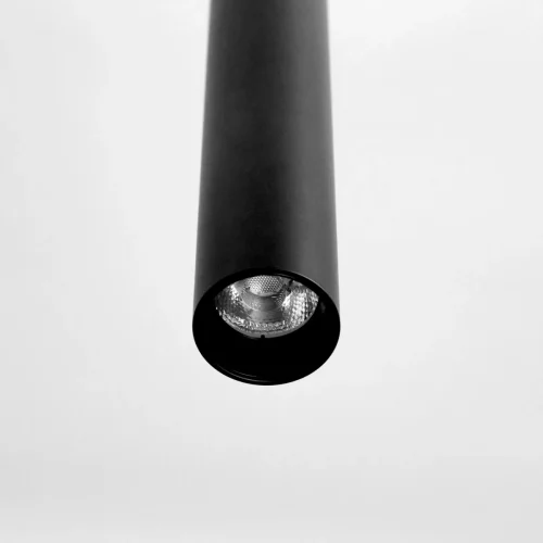Светильник подвесной LED Тубус CL01PBL071N Citilux чёрный 1 лампа, основание чёрное в стиле хай-тек современный трубочки фото 4
