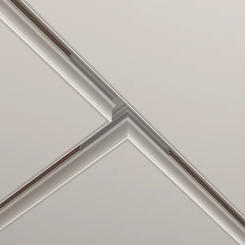 Коннектор Т-образный встраиваемый под ГКЛ 12,5мм, белый Magnetic track system Exility TRA034CT-42.12W Maytoni белый в стиле современный для светильников серии Magnetic track system Exility встраиваемый гкл 12мм exility тонкая магнитная фото 9