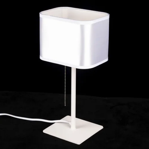 Настольная лампа Тильда CL469815 Citilux белая 1 лампа, основание белое металл в стиле минимализм современный  фото 2