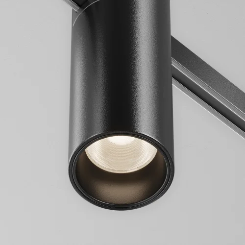 Трековый светильник LED Magnetic trаck system Flarity TR143-1-5W3K-W-B Maytoni чёрный для шинопроводов серии Magnetic trаck system Flarity чёрный фото 4