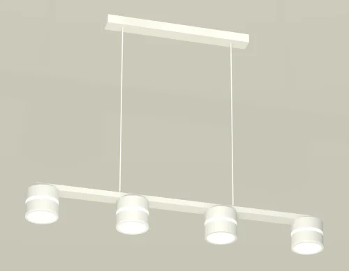 Светильник подвесной XB9151203 Ambrella light белый 4 лампы, основание белое в стиле современный хай-тек 