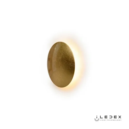 Бра LED Lunar ZD8102-6W Gold iLedex золотой на 1 лампа, основание золотое в стиле современный хай-тек 